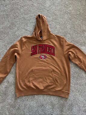 San Francisco Graphic Pullover Hoodie - Brown